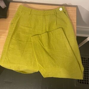 Lisa Says Gah Lime Green Trousers